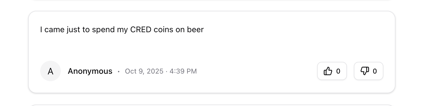 Here for beer!